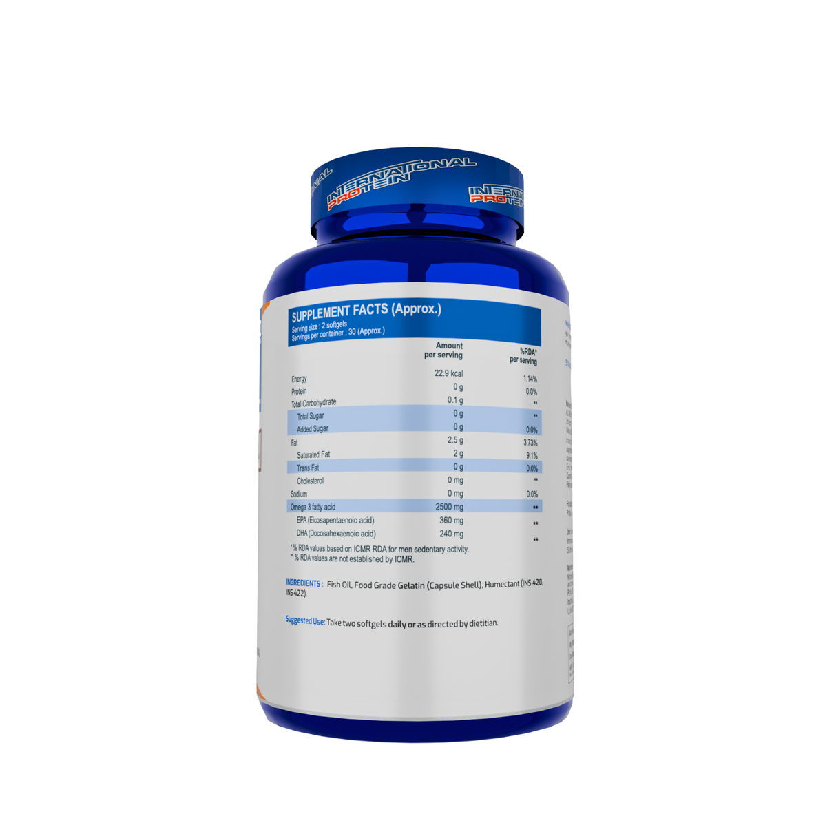 International Protein Omega 3 - 30 Servings