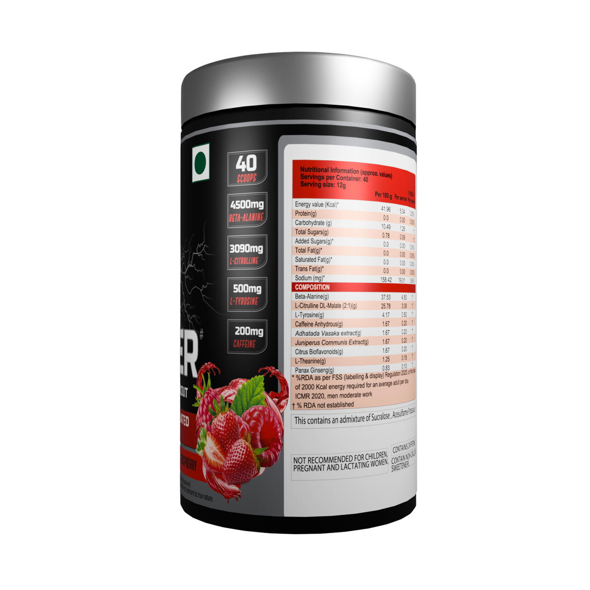 International Protein War Hammer 480g - 40 Servings