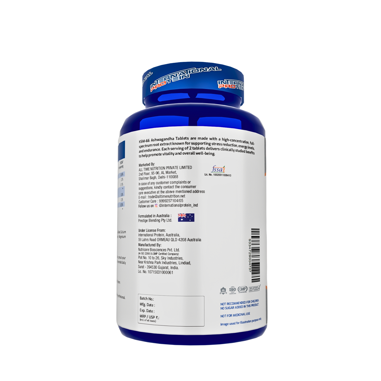 International Protein KSM 66 Ashwagandha - 30 Servings