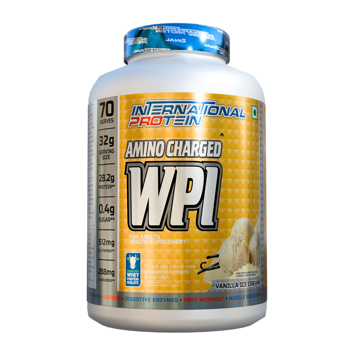 International Protein Amino Charged WPI 2.27kg - 70 Servings