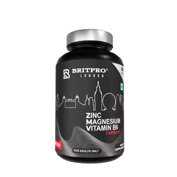 BRITPRO London Zinc Magnesium Vitamin B6 - 30 Servings