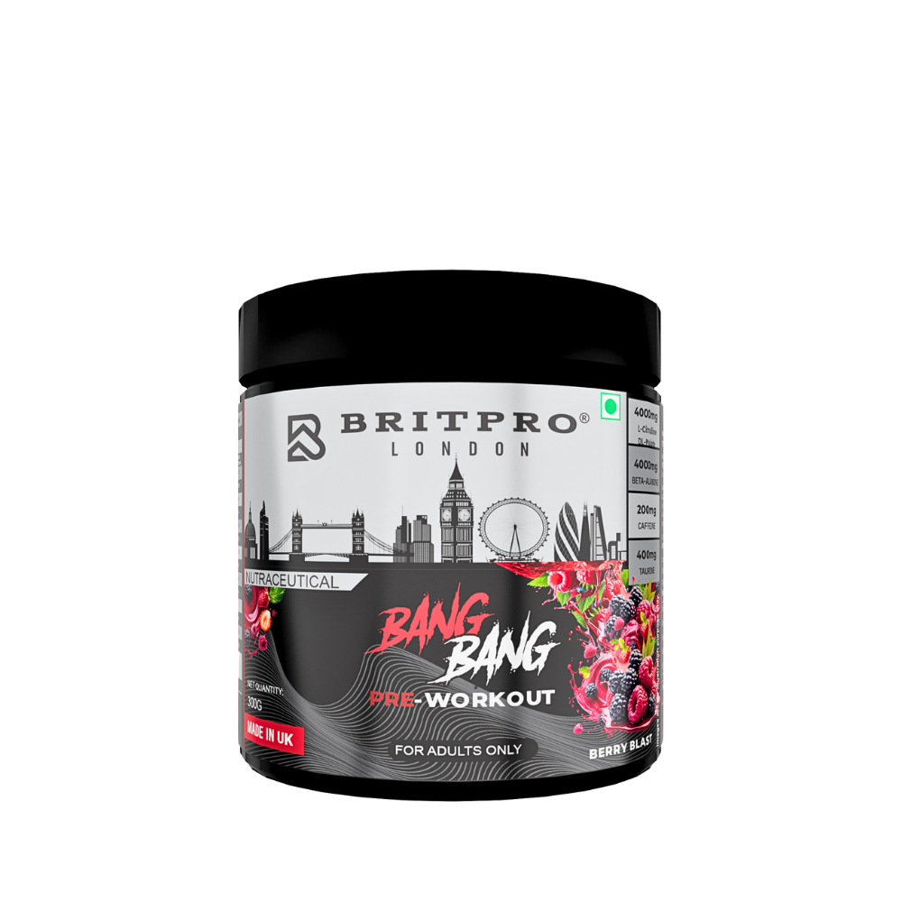BRITPRO London BANG BANG Pre-WKT 300G - 30 Servings