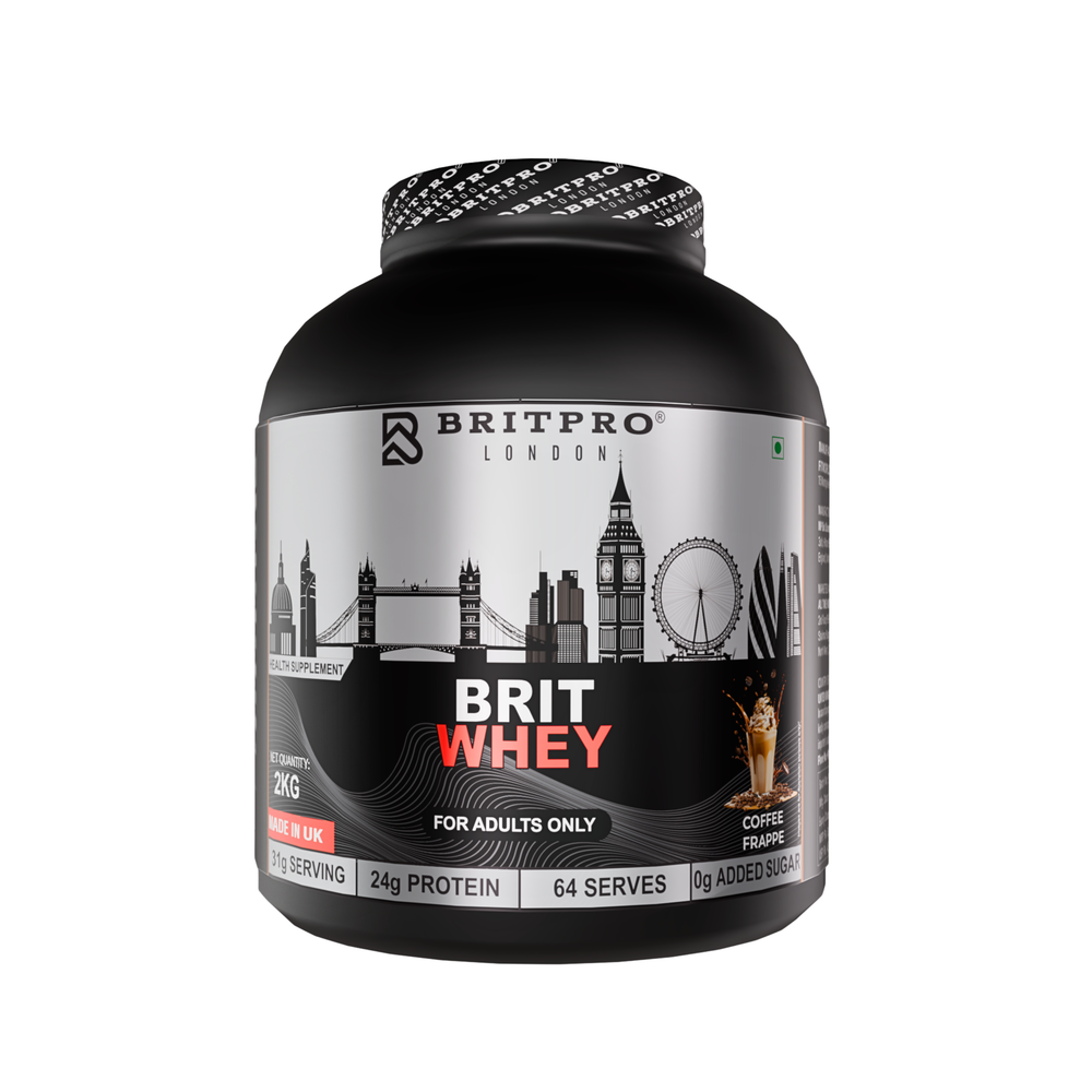 BRITPRO London BRIT Whey 2KG - 64 Servings