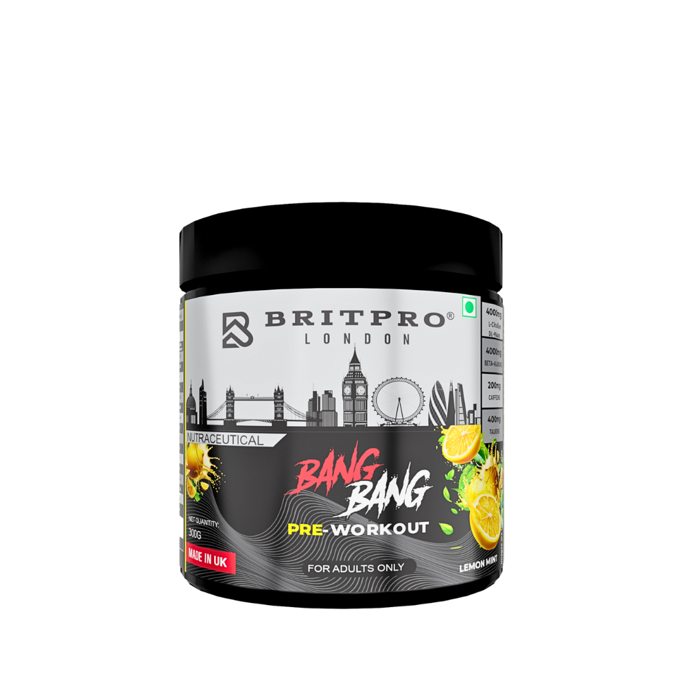 BRITPRO London BANG BANG Pre-WKT 300G - 30 Servings