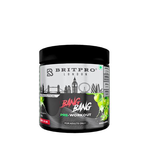 BRITPRO London BANG BANG Pre-WKT 300G - 30 Servings