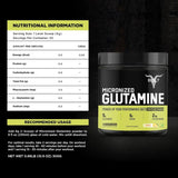 Bolt Nutrition Pure L-Glutamine Powder 250g, 50 Servings