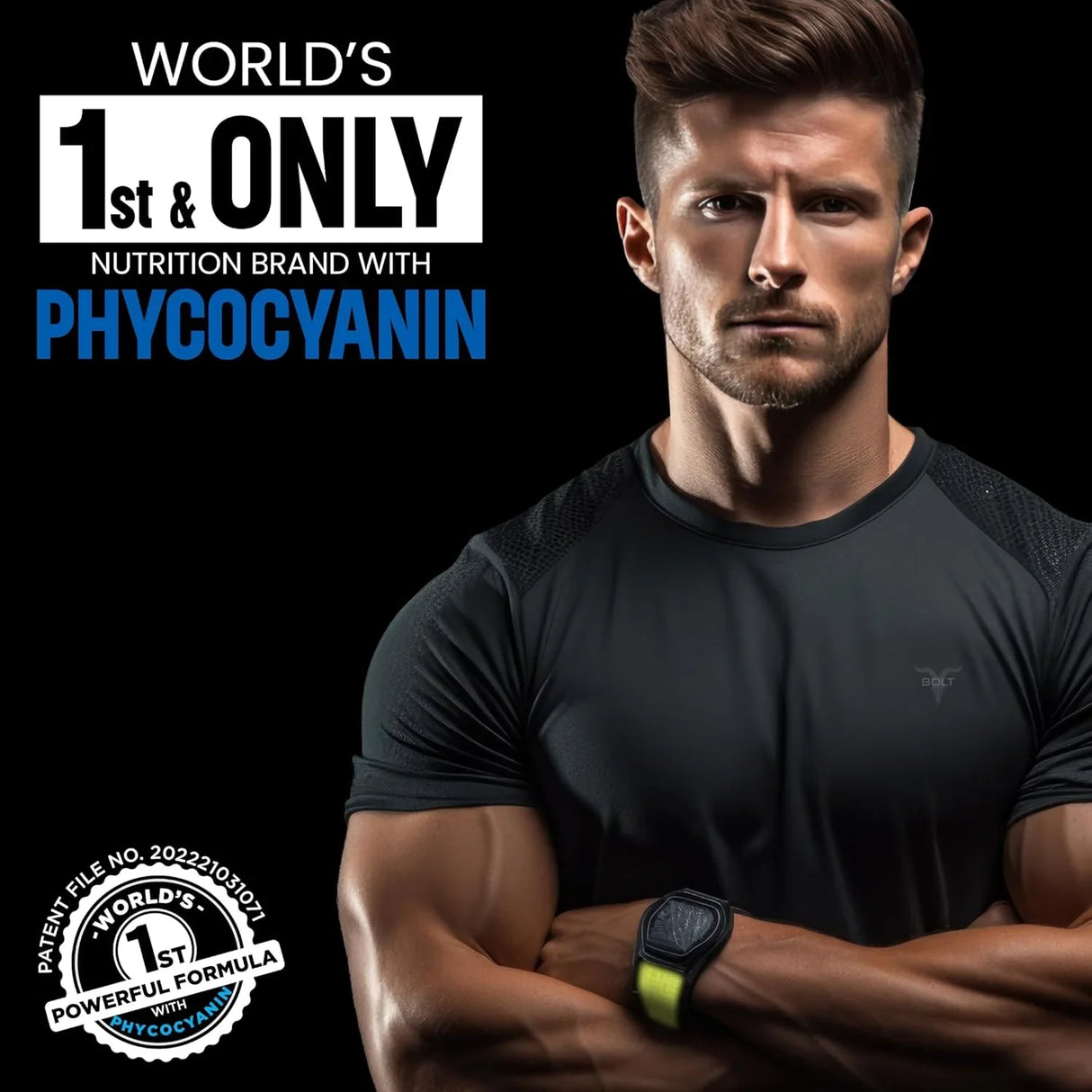 Bolt Nutrition Pure L-Glutamine Powder 250g, 50 Servings