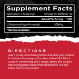 Unmatched Glutamine, 300g (60 Servings)