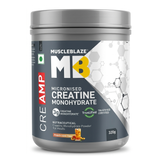 MuscleBlaze Creatine Monohydrate CreAMP - 80 Servings