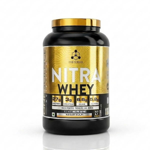 One Science Nutrition (OSN) Nitra Whey | 27g Protein | 6.6g BCAA | 907g (2 lbs)