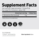 Kaged Glutamine, 100 Servings - 500 Gm
