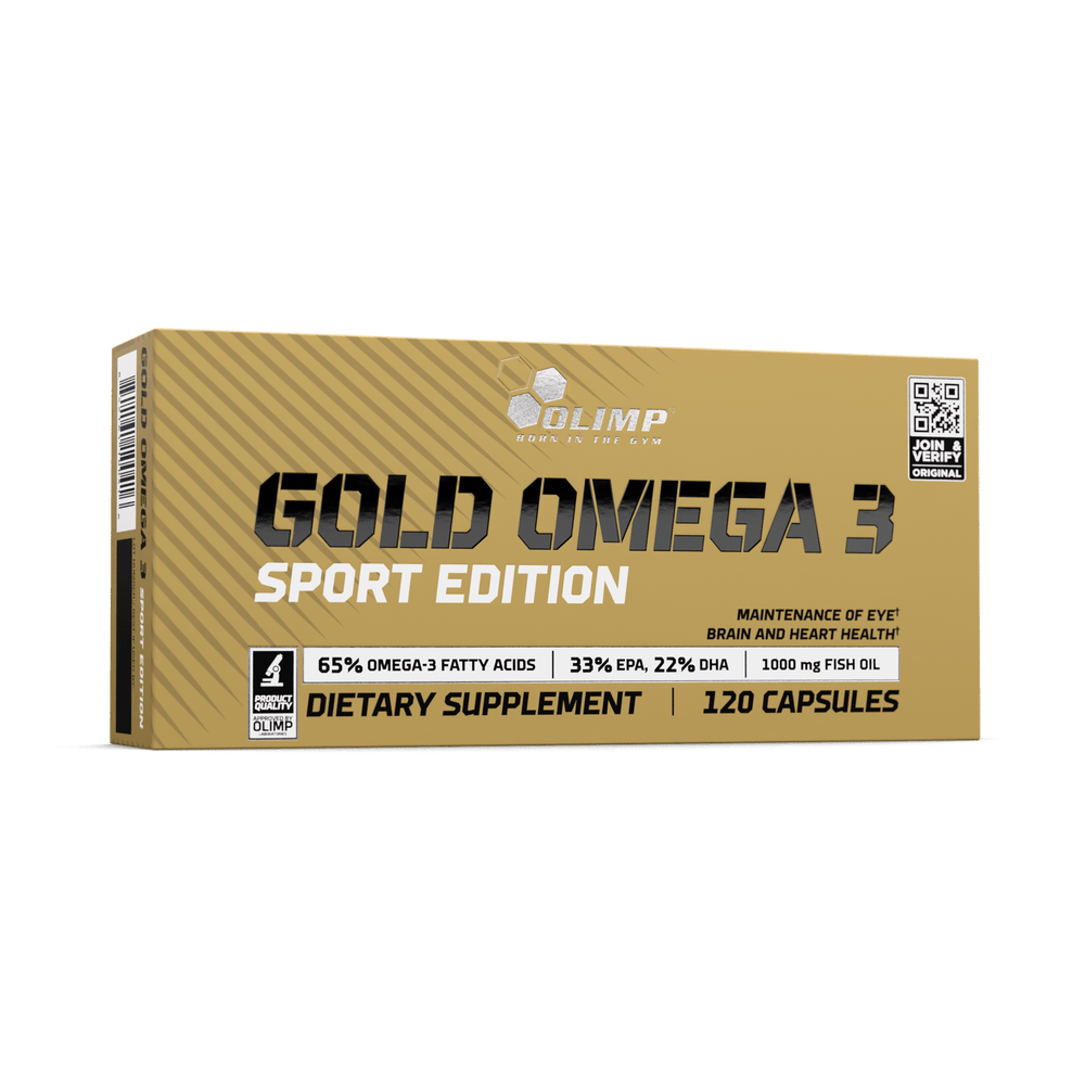 Olimp Sport Nutrition Gold Omega 3 Sport Edition | 120 Capsules