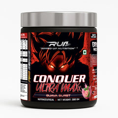 Ripped Up Nutrition Conquer Ultra Maxx Pre-Workout | Extreme Energy and Focus | 300gm