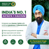 Himalayan Organics, Alfalfa Calcium Citrate Malate, 1200mg 