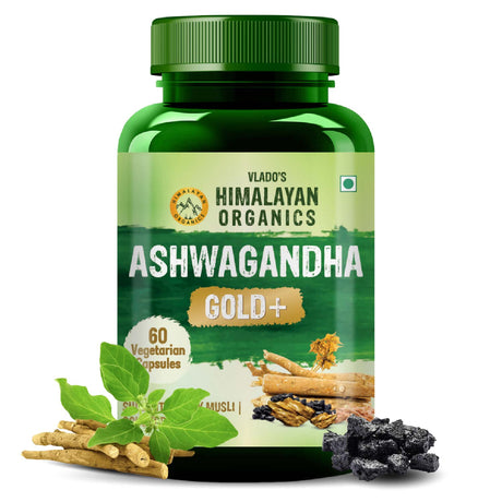 Himalayan Organics, Ashwagandha Gold Plus 