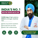 Himalayan Organics, Biotin USP, 10000mcg 
