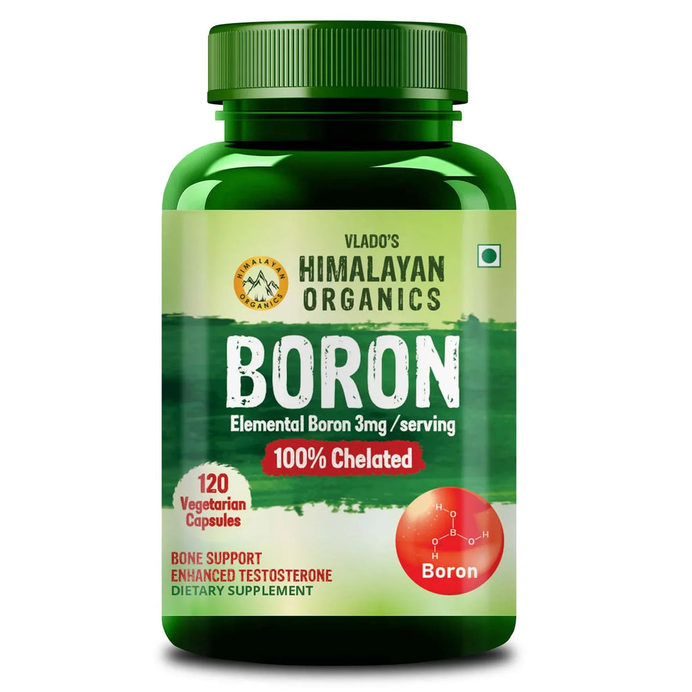 Vlado's Himalayan Organics, Boron, 3mg - 120 Capsules