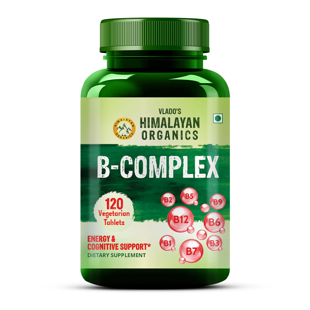 Himalayan Organics, Vitamin B Complex, 100% RDA 