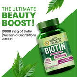 Himalayan Organics, Biotin, 10000mcg 