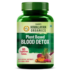 Vlado's Himalayan Organics, Blood Detox with Beetroot Curcumin Manjistha - 60 Tablets