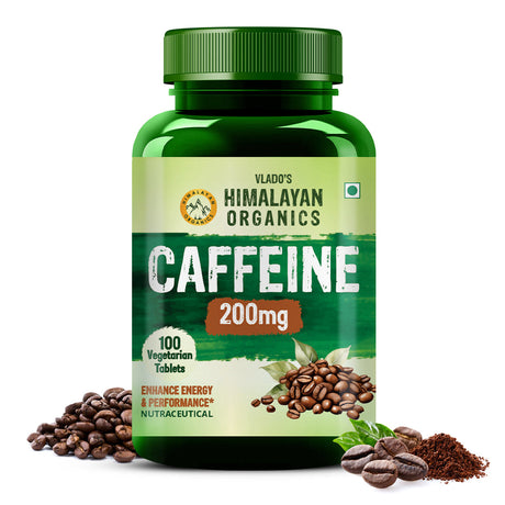 Himalayan Organics, Caffeine, 200mg 