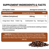 Himalayan Organics, Caffeine, 200mg 
