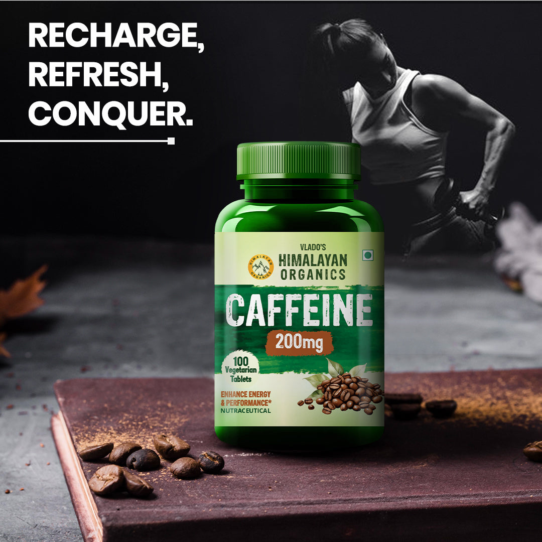 Himalayan Organics, Caffeine, 200mg 