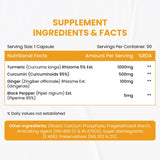 Himalayan Organics, Curcumin with Biopiperine, 1500mg 