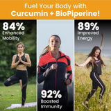 Himalayan Organics, Curcumin with Biopiperine, 1500mg 
