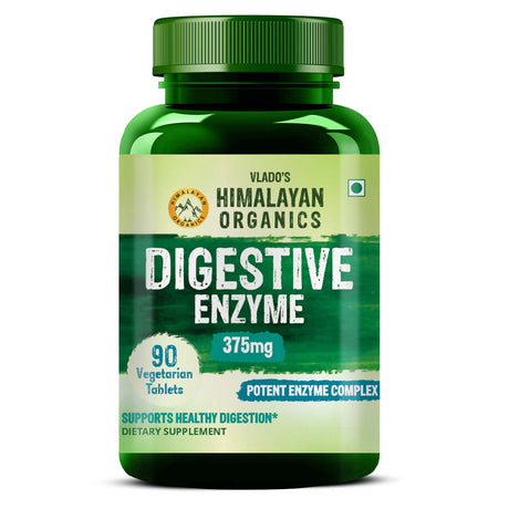 Himalayan Organics, Digestive Enzyme Bromelain Papain 
