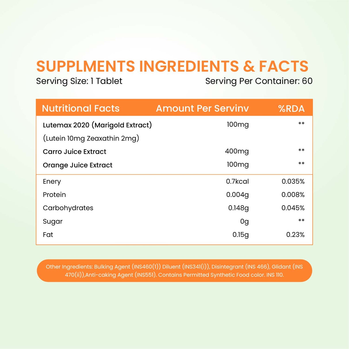 Himalayan Organics, Plant Based Eye Care with Lutein Zeaxanthin 