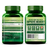 Himalayan Organics, Ginkgo Biloba with Brahmi, 500mg 