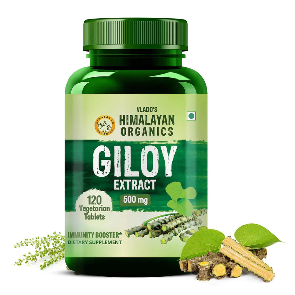 Vlado's Himalayan Organics, Giloy Extract, 500mg - 120 Veg Tablets