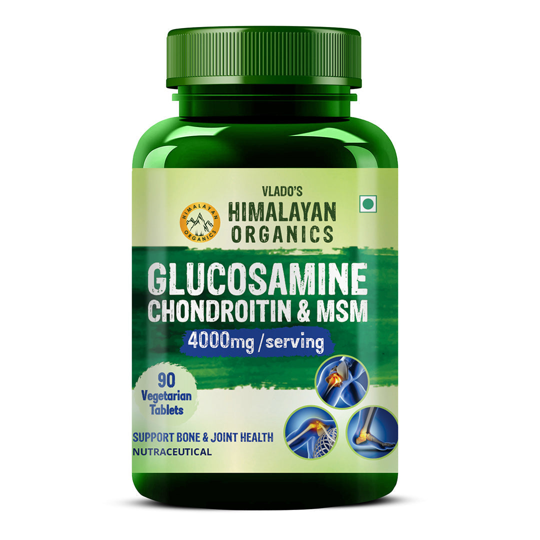 Himalayan Organics, Glucosamine Chondroitin MSM Boswellia 