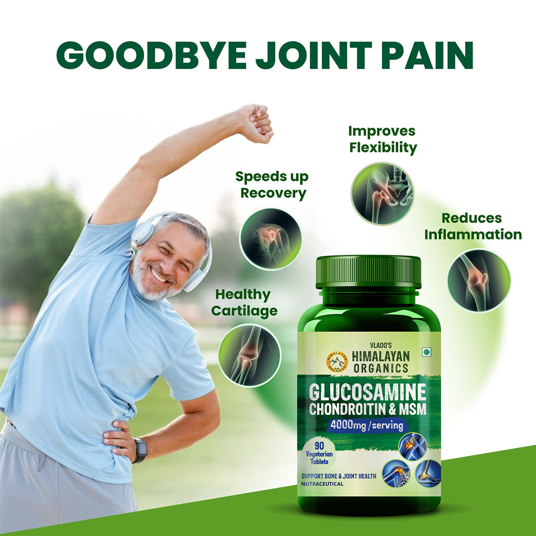 Himalayan Organics, Glucosamine Chondroitin MSM Boswellia 