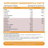 Himalayan Organics, Glutathione Builder Vitamin C E B6 Curcumin 