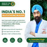 Himalayan Organics, Glutathione Builder Vitamin C E B6 Curcumin 