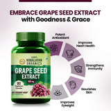 Himalayan Organics, Grape Seed Extract, 500mg 