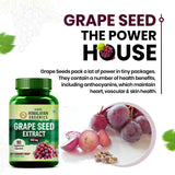 Himalayan Organics, Grape Seed Extract, 500mg 