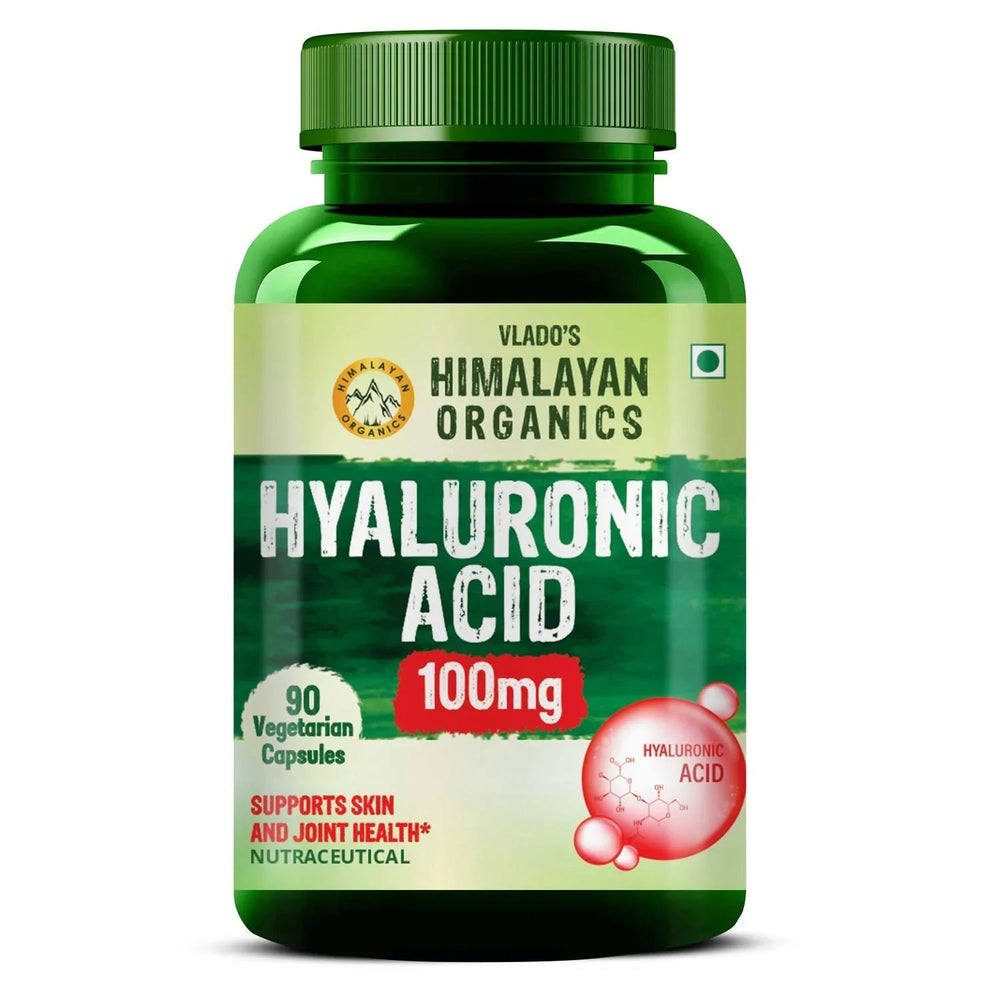 Vlado's Himalayan Organics, Hyaluronic Acid, 100mg - 90 Veg Capsules
