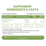 Himalayan Organics, Hyaluronic Acid, 100mg 