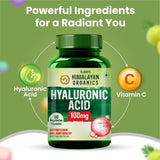 Himalayan Organics, Hyaluronic Acid, 100mg 
