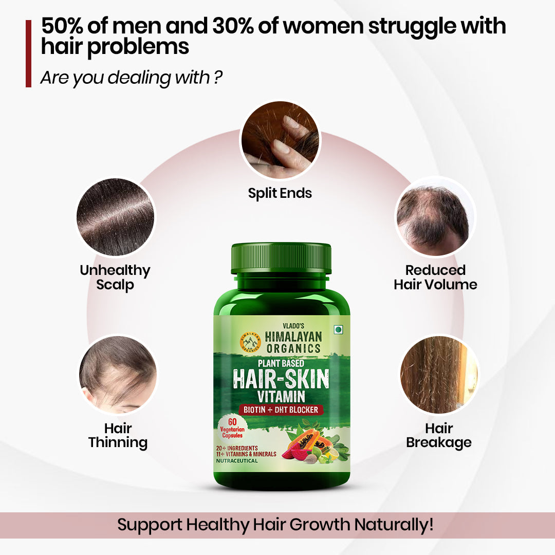 Himalayan Organics, DHT Blocker Vitamin B Complex 