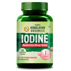 Vlado's Himalayan Organics, Iodine - 120 Veg Capsules