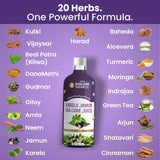 Himalayan Organics, Karela Jamun Juice with Ayurvedic Herbs 