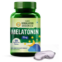 Vlado's Himalayan Organics, Melatonin, 10mg - 120 Tablets