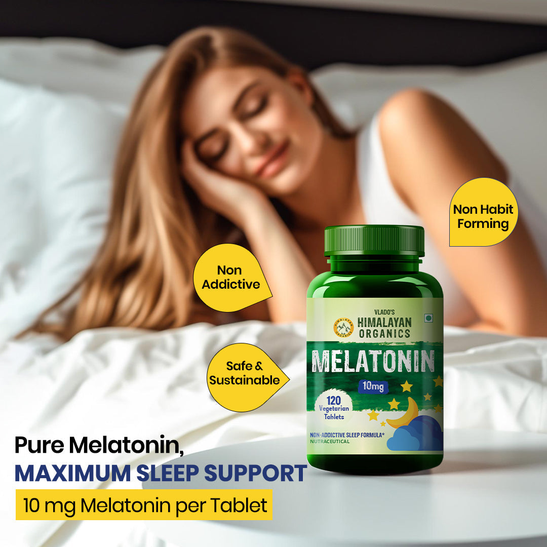 Himalayan Organics, Melatonin, 10mg 