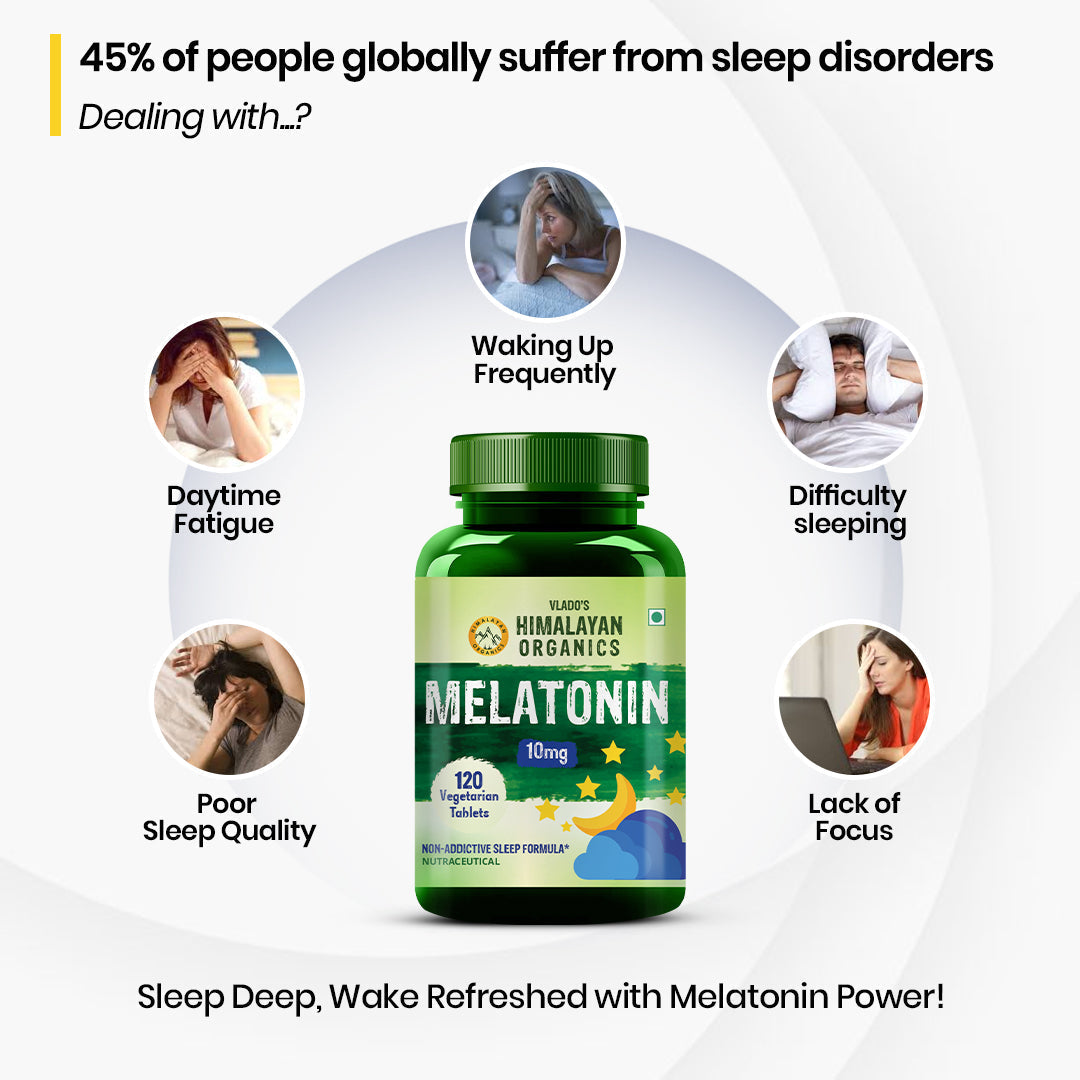 Himalayan Organics, Melatonin, 10mg 