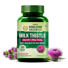 Vlado's Himalayan Organics, Milk Thistle Extract, 800mg - 120 Veg Capsules