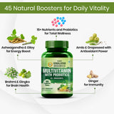 Himalayan Organics, Multivitamin with Probiotics, 60 Ingredients 
